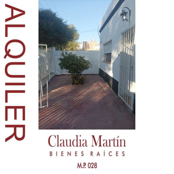 Alquiler Casa Capital: Calle Chile, prox. gral Acha
